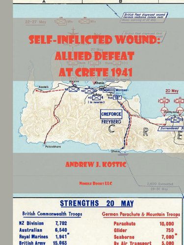 Cover for Samuel J. Kostic · Self-inflicted Wound Allied Defeat in Crete, May 1941 (Pocketbok) (2010)