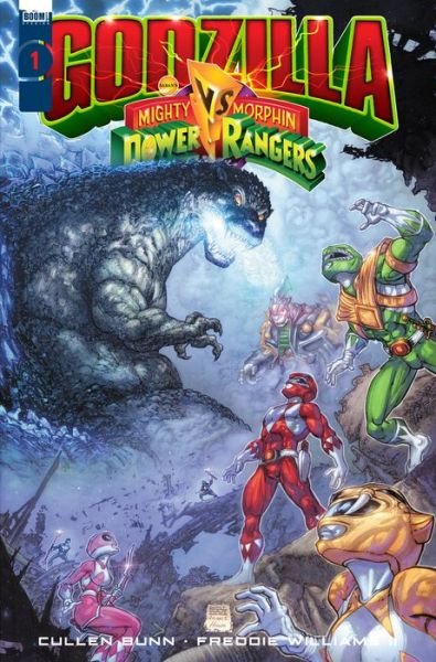 Cover for Cullen Bunn · Godzilla Vs. The Mighty Morphin Power Rangers (Paperback Book) (2022)