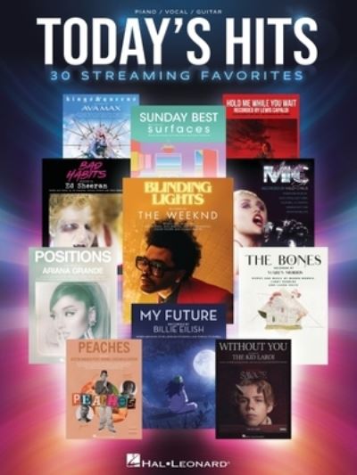 Today's Hits: 30 Streaming Favorites - Hal Leonard Publishing Corporation - Bücher - Hal Leonard Corporation - 9781705152379 - 1. Februar 2022