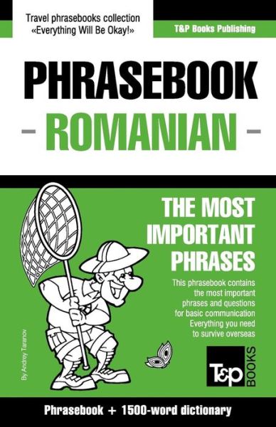 Cover for Andrey Taranov · English-romanian Phrasebook and 1500-word Dictionary (Paperback Book) (2015)