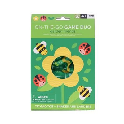 On-The-Go Game Duo Garden Friends - Petit Collage - Brädspel - Chronicle Books - 9781797229379 - 8 februari 2024