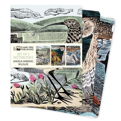 Angela Harding: Wildlife Set of 3 Standard Notebooks - Standard Notebook Collection - Harding Angela - Books - Flame Tree Publishing - 9781804178379 - June 11, 2024