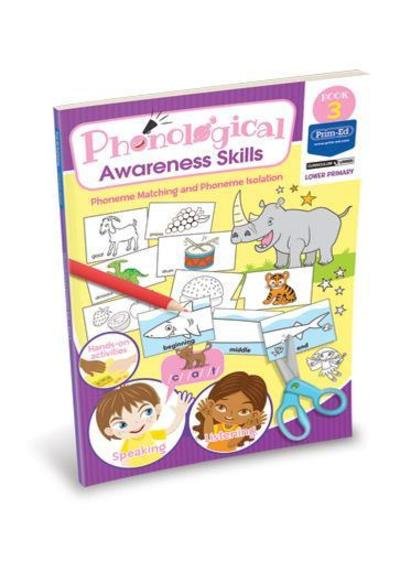 Cover for Prim-Ed Publishing · Phonological Awareness Skills Book 3: Phoneme Matching and Phoneme Isolation - Phonological Awareness Skills (Bog) (2019)
