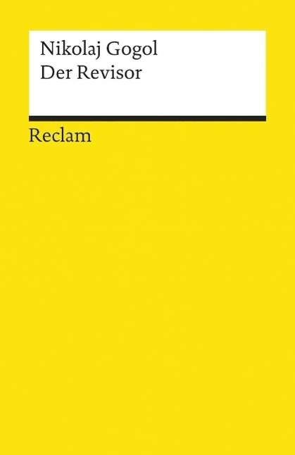 Cover for Nikolaj Gogol · Reclam UB 00837 Gogol.Revisor (Book)