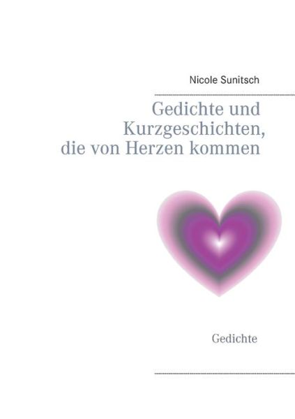 Cover for Sunitsch · Gedichte und Kurzgeschichten, (Book) (2016)