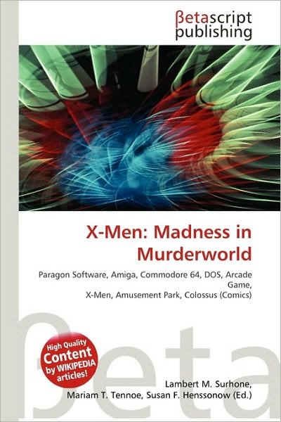 Cover for X-Men · Madness in Murderworld (Bog) (2010)
