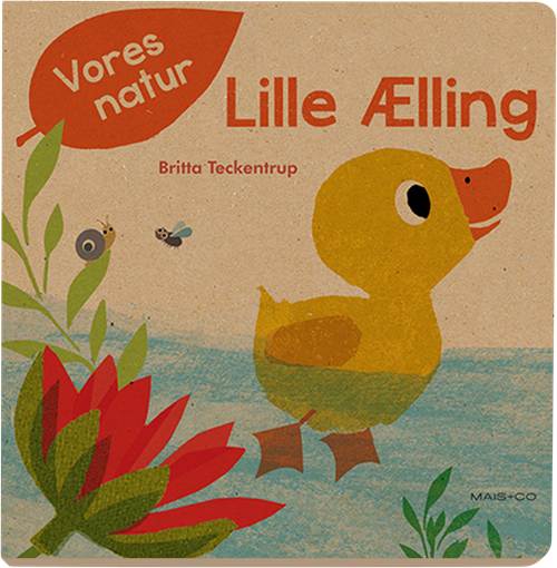 Cover for Britta Teckentrup · Vores natur, lille ælling (Cardboard Book) [1. wydanie] (2019)