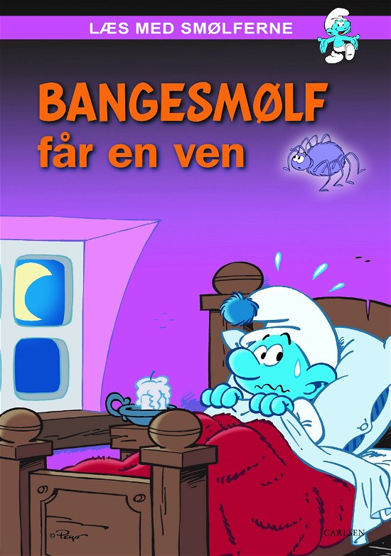Cover for Peyo · Læs med smølferne - Bangesmølf får en ven (Bound Book) [1th edição] (2023)