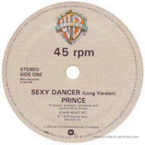 Cover for Prince · Sexy Dancer  / Controversy (12&quot;) (2012)