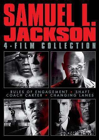 Cover for Samuel L Jackson 4-film Collection (DVD) (2017)