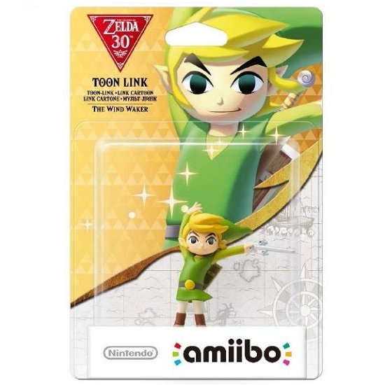 Nintendo Amiibo Character  Toon Link  Wind Waker Legend of Zelda Collection Switch - Nintendo Amiibo Character  Toon Link  Wind Waker Legend of Zelda Collection Switch - Peli - Nintendo - 0045496380380 - 