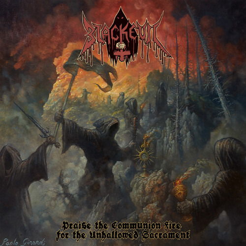 Cover for Blackevil · Praise the Communion Fire for the Unhallowed Sacrament (LP) (2025)