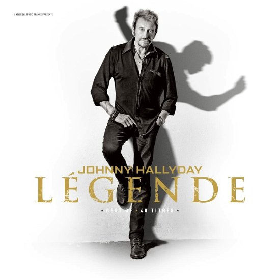 Cover for Johnny Hallyday · Legende - Best Of 40 Titres (LP) (2022)