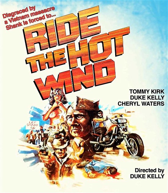 Cover for Blu · Ride the Hot Wind (Blu-ray) (2022)