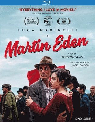 Cover for Martin Eden (Blu-ray) (2021)