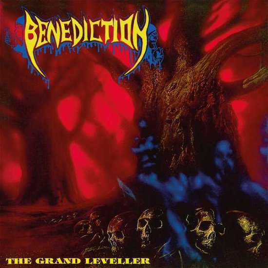 Cover for Benediction · The Grand Leveller (Red W/ Yellow Splatter Vinyl) (LP) (2023)