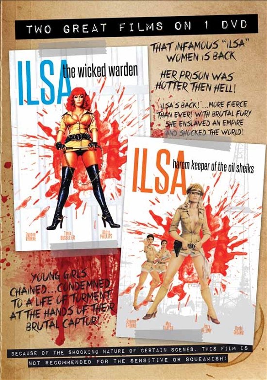 Cover for Feature Film · Ilsa Double Feature (DVD) (2021)
