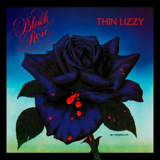 Cover for Thin Lizzy · Black Rose: a Rock Legend (180g-clear Red Vinyl) (LP) [Limited edition] (2022)