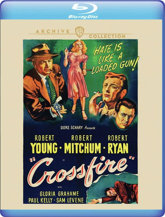 Cover for Crossfire (1947) (Blu-ray) (2021)