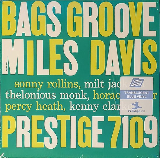 Cover for Miles Davis · Bags Groove (LP) [Coloured edition] (2019)