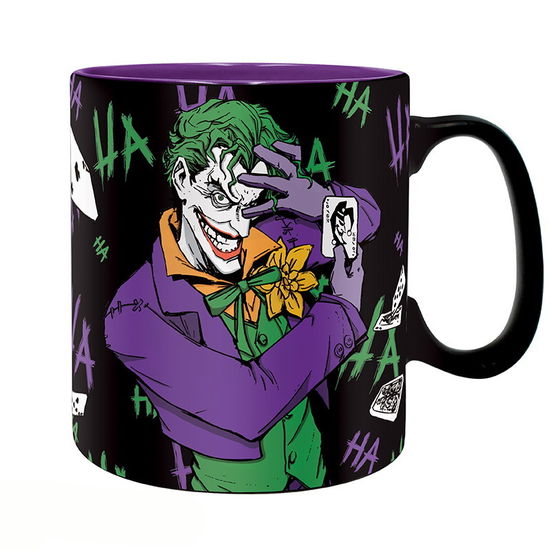 Cover for Abystyle · DC COMICS - Mug - 460 ml - Joker - with box x2 (Toys)