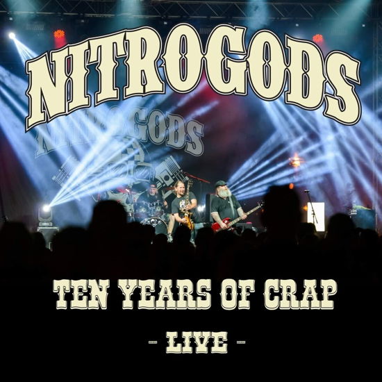 Cover for Nitrogods · Ten Years of Crap (Red Vinyl) (LP) [Limited edition] (2022)