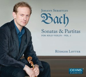 Cover for Johann Sebastian Bach · Sonatas &amp; Partitas for Solo Violin Vol.1 (CD) (2013)