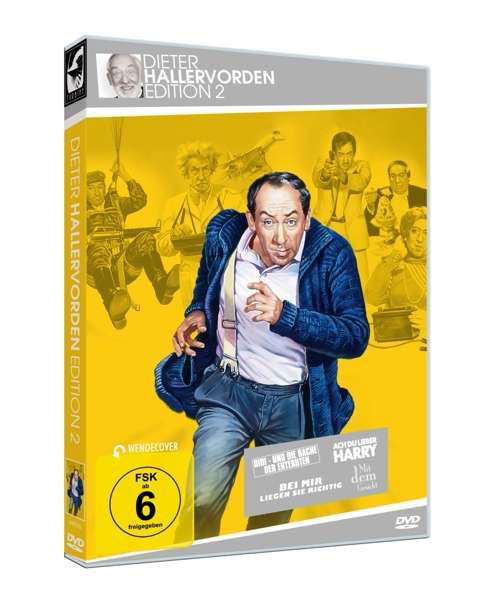 Cover for Dieter Hallervorden · D.Hallervorden Edition.02,4DVD.948553 (Buch) (2015)