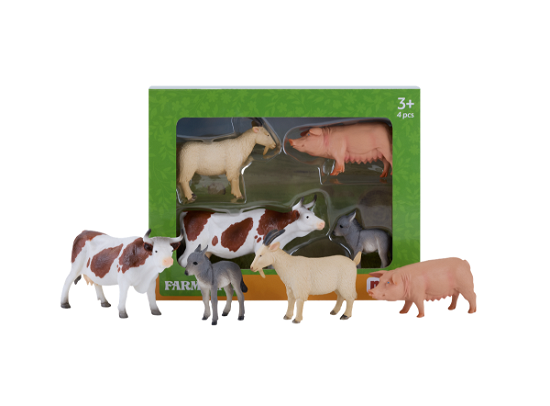 Cover for Mojo · Mojo - Animal Starter Set 2 - Farm Life 4 Pcs (mj-380038) (Legetøj)