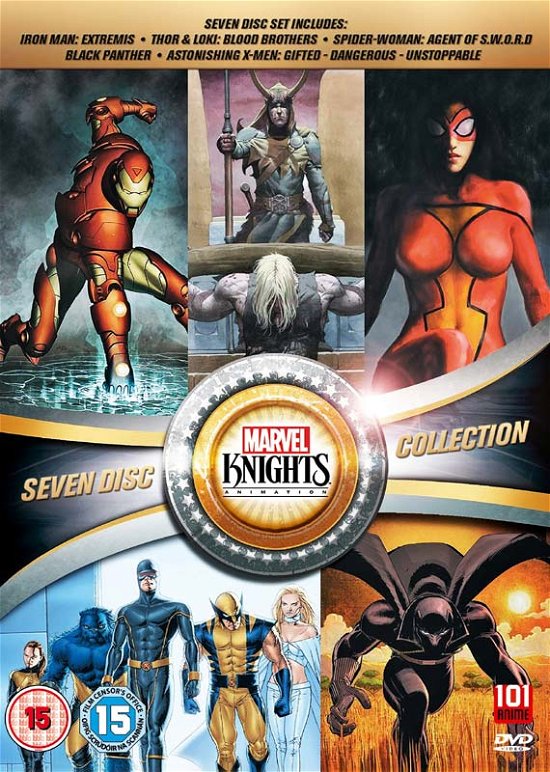 Cover for Marvel Knights Collection · Marvel Knights Collection (8 Films) (DVD) (2013)
