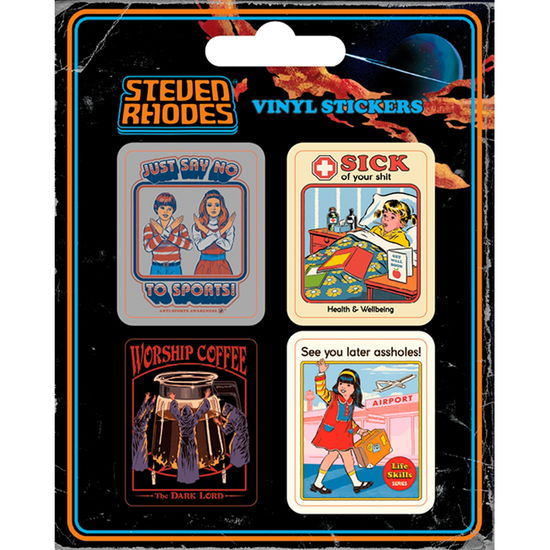 Cover for Steven Rhodes · Steven Rhodes: Collection (Vinyl Stickers Pack) (Toys) (2020)