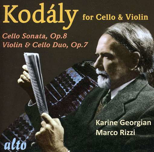 Sonate Fur Cello Solo Op.8 - Z. Kodaly - Música - ALTO - 5055354411380 - 12 de dezembro de 2011