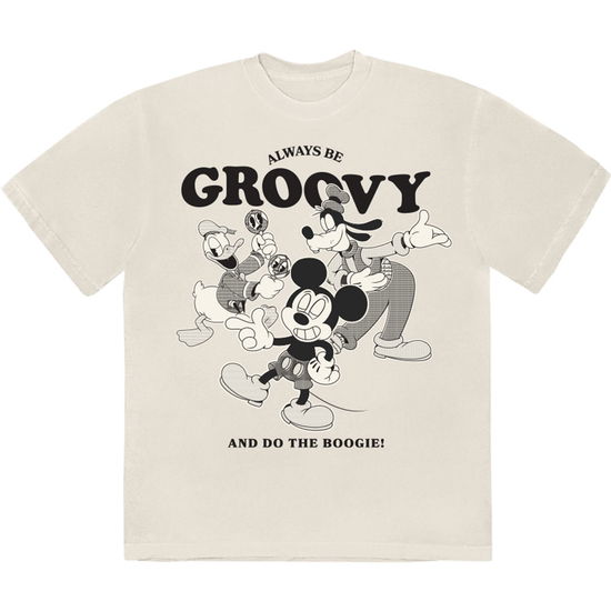 Cover for Disney · Disney Unisex T-Shirt: MM Always Be Groovy (Natural) (T-shirt) [size S] (2025)