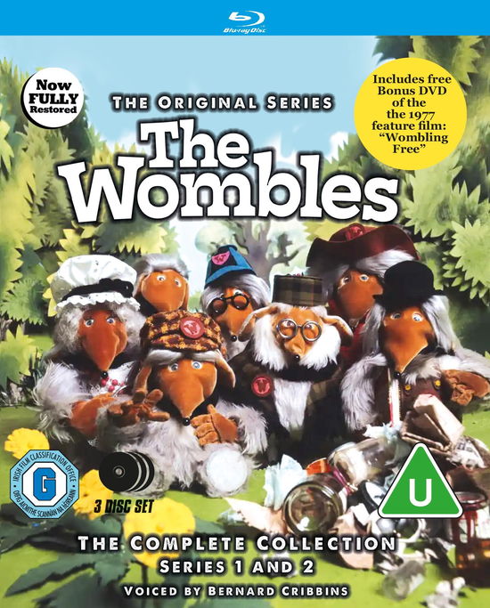 Cover for The Wombles the Complete Series BD · The Wombles: The Complete Series (Blu-ray) (2024)