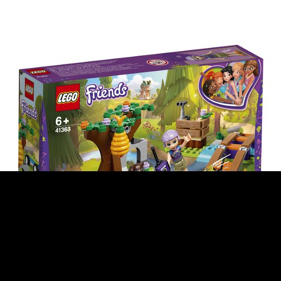 Lego - LEGO Friends 41363 Mia\'s Avontuur in het Bos - Lego - Fanituote - Lego - 5702016369380 - 2019