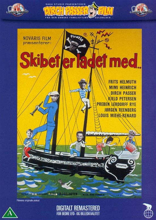 Cover for Skibet er Ladet med · Skibet er Ladet med - &quot;Saga&quot; (DVD) (2018)