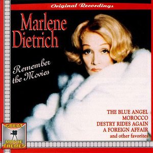 Cover for Marlene Dietrich · Marlene Dietrich - Remember The Movies (CD)