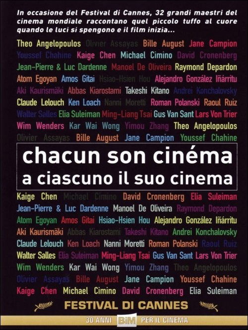 Cover for Documentario · Chacun Son Cinéma - a Ciascuno Il Suo Cinema (DVD)