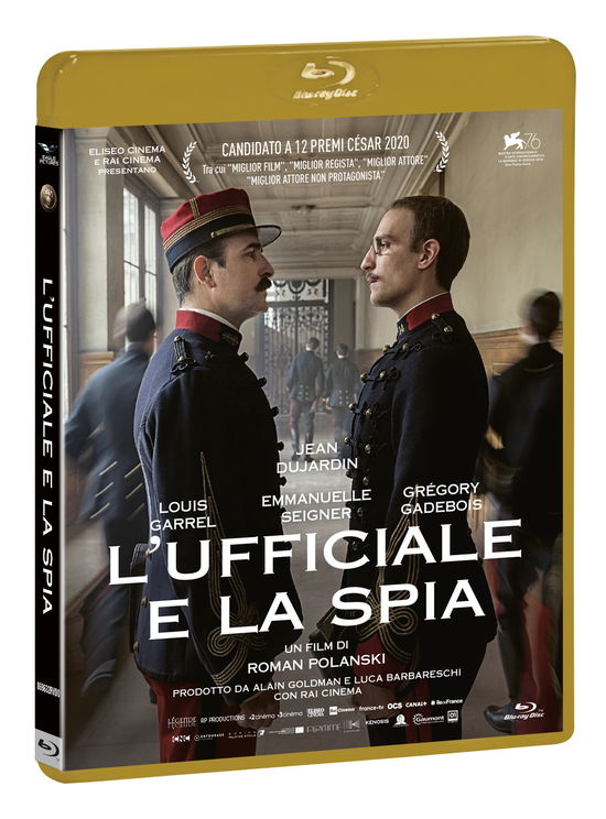 Cover for Ufficiale E La Spia (L') (Blu-ray) (2021)