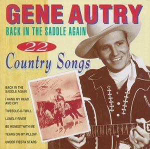 Cover for Gene Autry · Back in the Saddle Again (CD) (2015)