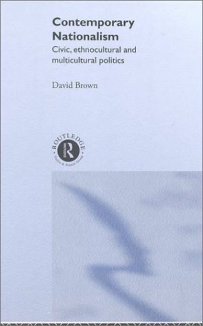 Cover for David Brown · Contemporary Nationalism (Gebundenes Buch) (2000)