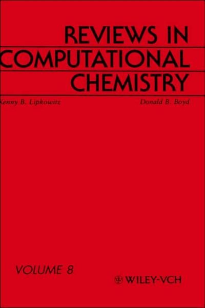 Cover for KB Lipkowitz · Reviews in Computational Chemistry, Volume 8 - Reviews in Computational Chemistry (Hardcover bog) [Volume 8 edition] (1996)