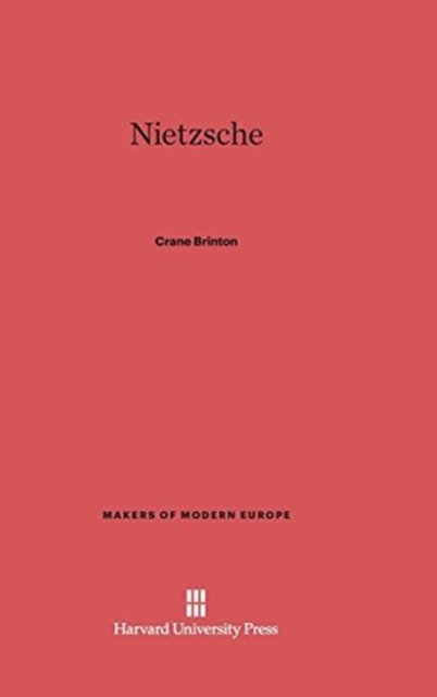 Cover for Crane Brinton · Nietzsche (Hardcover Book) (1941)