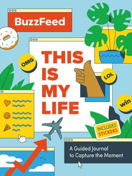 Cover for BuzzFeed · BuzzFeed: This Is My Life: A Guided Journal to Capture the Moment (Hardcover bog) (2021)