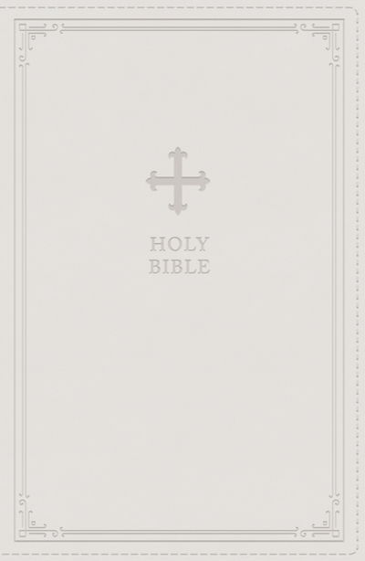 Cover for Catholic Bible Press · NRSV Catholic Edition Gift Bible, White Leathersoft (Comfort Print, Holy Bible, Complete Catholic Bible, NRSV CE): Holy Bible (Leather Book) (2020)