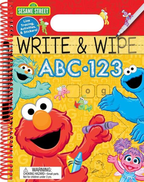 Cover for Lori C Froeb · Sesame Street: Write and Wipe (Spiral Book) (2022)