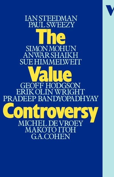 Cover for Ian Steedman · The Value Controversy (Paperback Book) (1987)