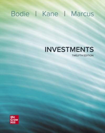 Cover for Zvi Bodie · Loose Leaf for Investments (Buch) (2020)