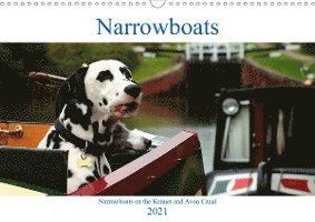 Cover for Hewlett · Narrowboats (Wall Calendar 2021 (Book)