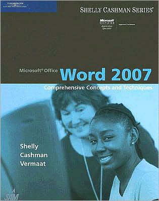 Cover for Vermaat, Misty (Purdue University Calumet) · Microsoft Office Word 2007: Comprehensive Concepts and Techniques (Taschenbuch) (2007)